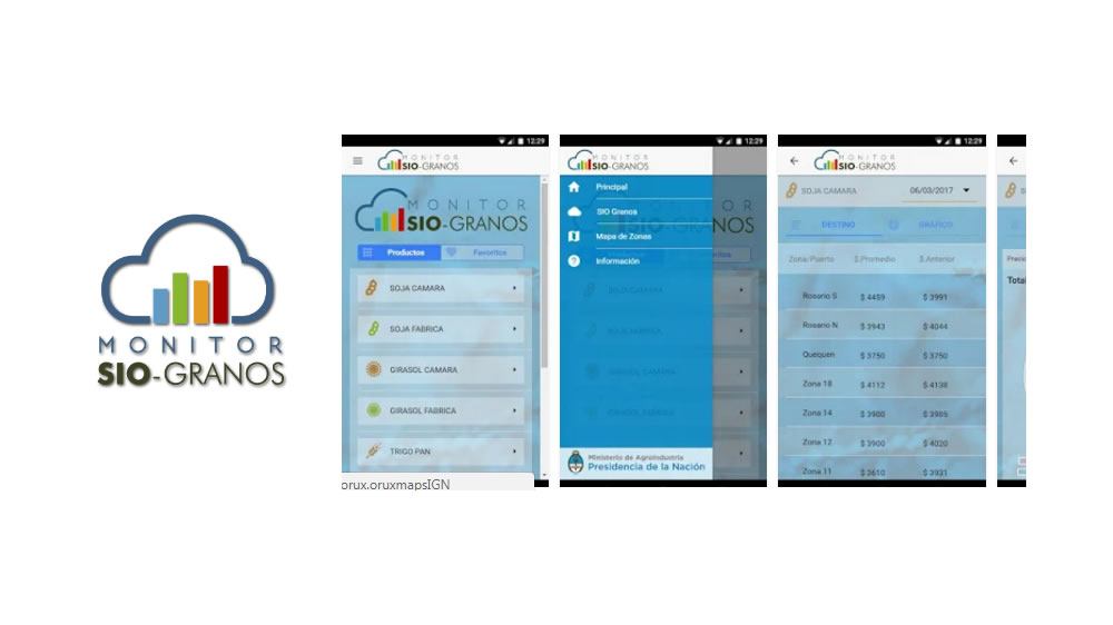 Ya se puede descargar la app del Monitor SIO GRANOS en iPhone y acceder a novedades