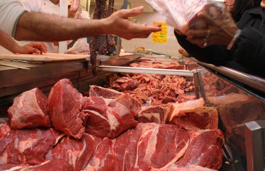 Volvió a caer el consumo de carne vacuna