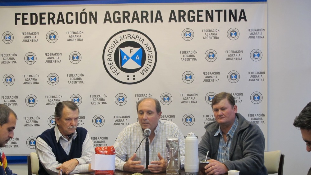 Federación Agraria prepara una asamblea nacional de productores