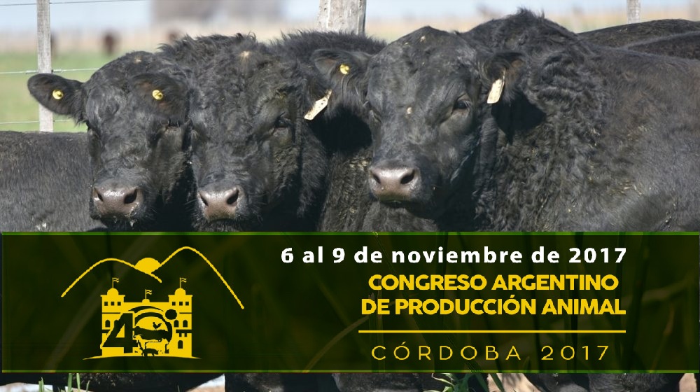 Se realizará en Córdoba el 40º Congreso Argentino de Producción Animal
