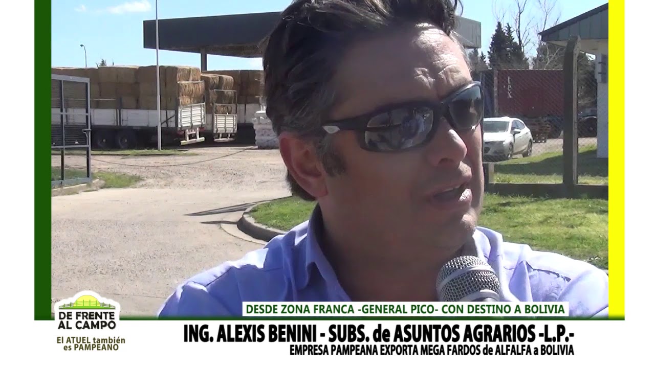 Entrevista Alexis Benini – Subs. de Asustos Agrarios – Mega Fardos a Bolivia