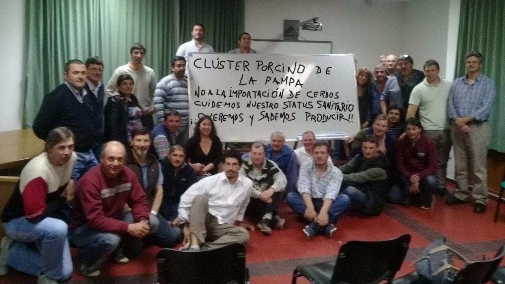 Se reunieron los integrantes del Cluster Porcino Pampeano
