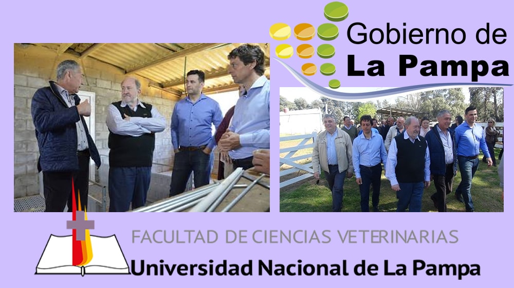 El gobernador visitó el campo de la Facultad de Veterinarias