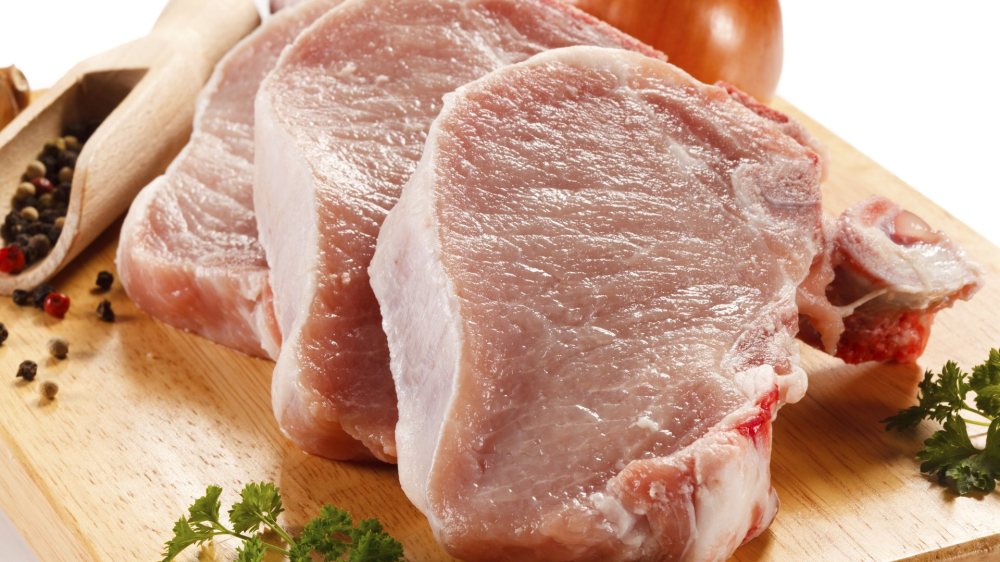 carne de cerdo porcino