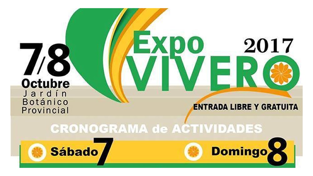 El variado cronograma de la Expo Vivero 2017 en el Jardín Botánico