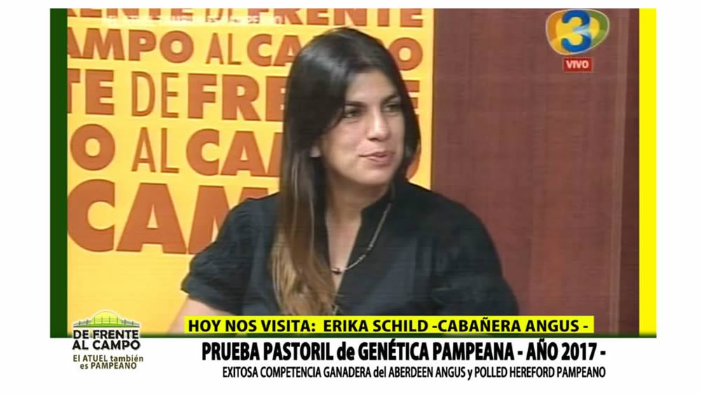 Entrevista a Erika I. Schild – Cabañera Angus – Prueba Pastoril de Genética Pampeana