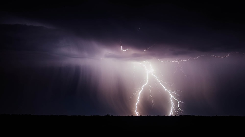 Se viene una semana con lluvias y riesgo de incendios