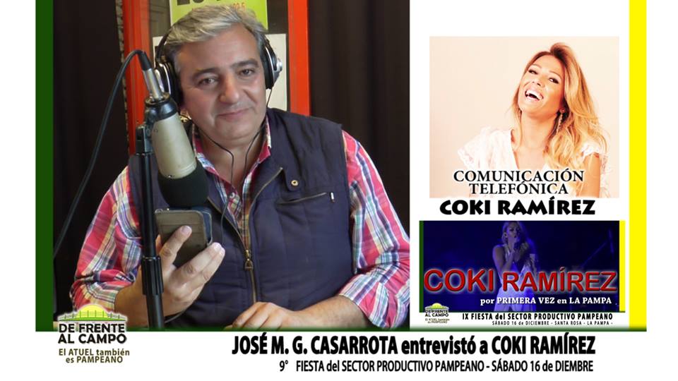 Entrevista a Coki Ramírez – 9° Fiesta del Sector Productivo Pampeano