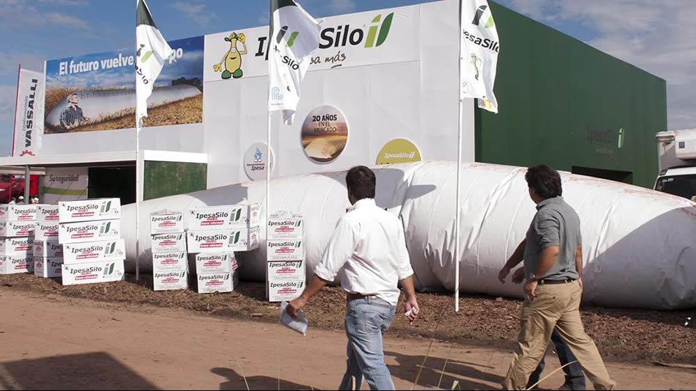 Una productora de silos renueva su presencia en Expoagro 2018