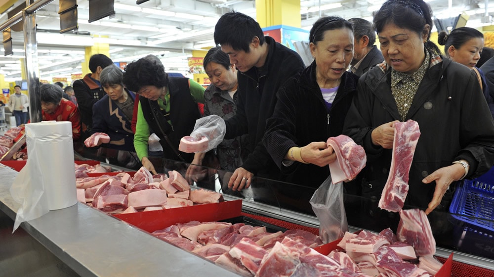 El crecimiento chino apuntala la demanda global de carne