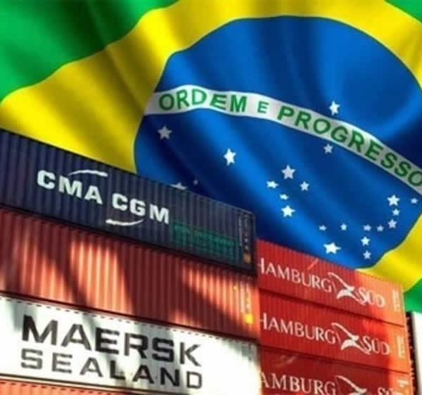 Las exportaciones brasileñas tuvieron un importante freno en julio