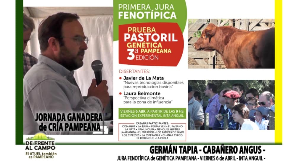 Este viernes se desarrolla la Prueba Pastoril Genética Pampeana