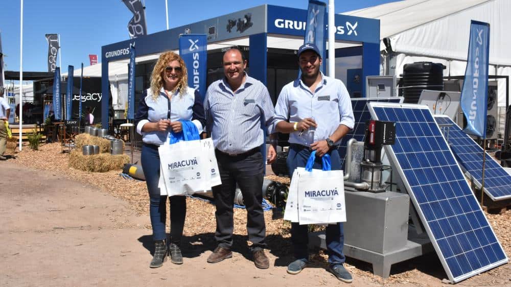 Miracuya, presentó toda su línea Grundfos en Expoagro