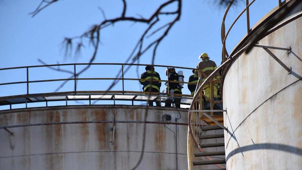 VIDEO: Así fue la explosión e incendio en la planta de Vicentín en San Lorenzo