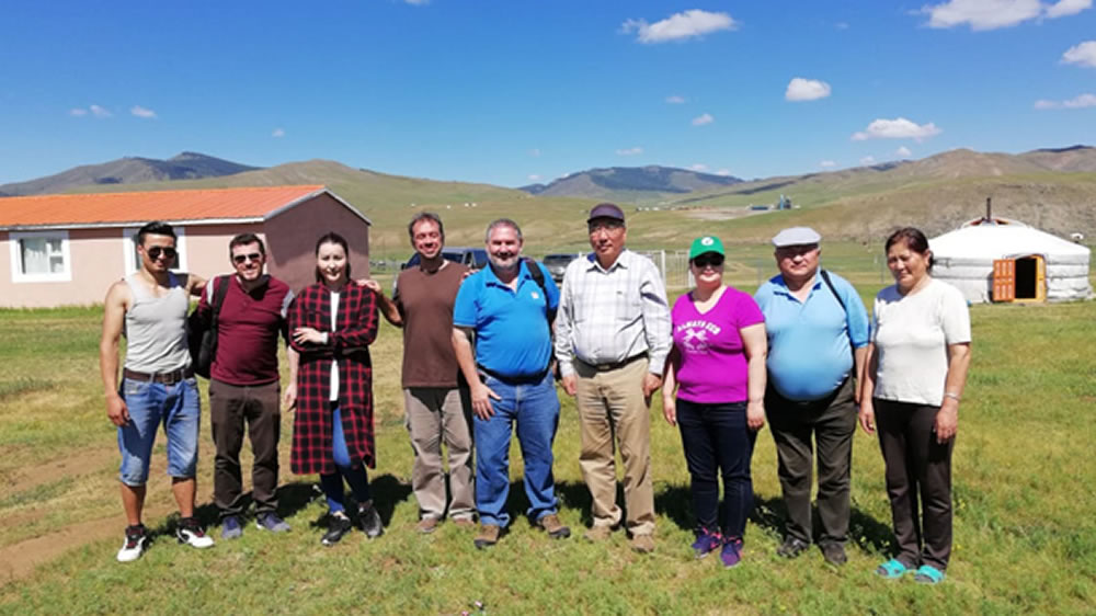 Técnico del INTA ANGUIL participó en cooperación sanitaria por aftosa en Mongolia