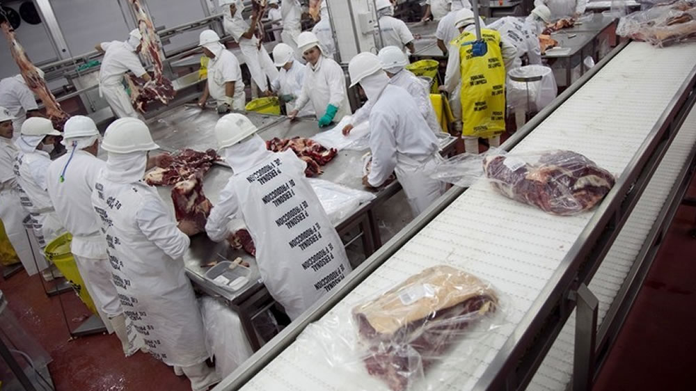 Las exportaciones de carne crecieron 46%