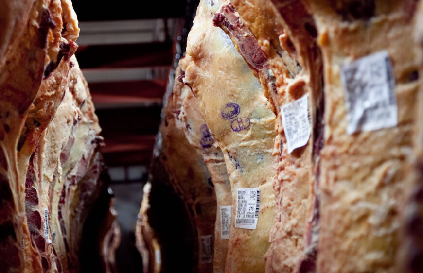 El troceo de carne para comercio minorista no podrá superar unidades de 32 kilos