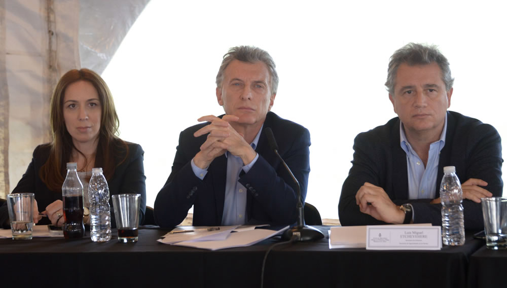 Macri encabezó la Mesa de Competitividad de Cultivos Extensivos