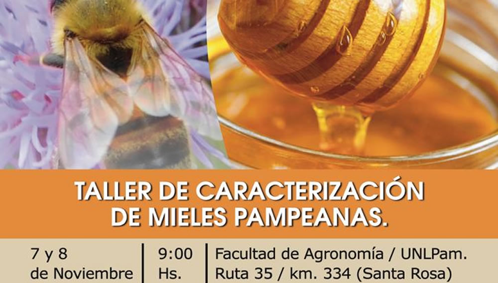 Invitan a taller sobre mieles pampeanas