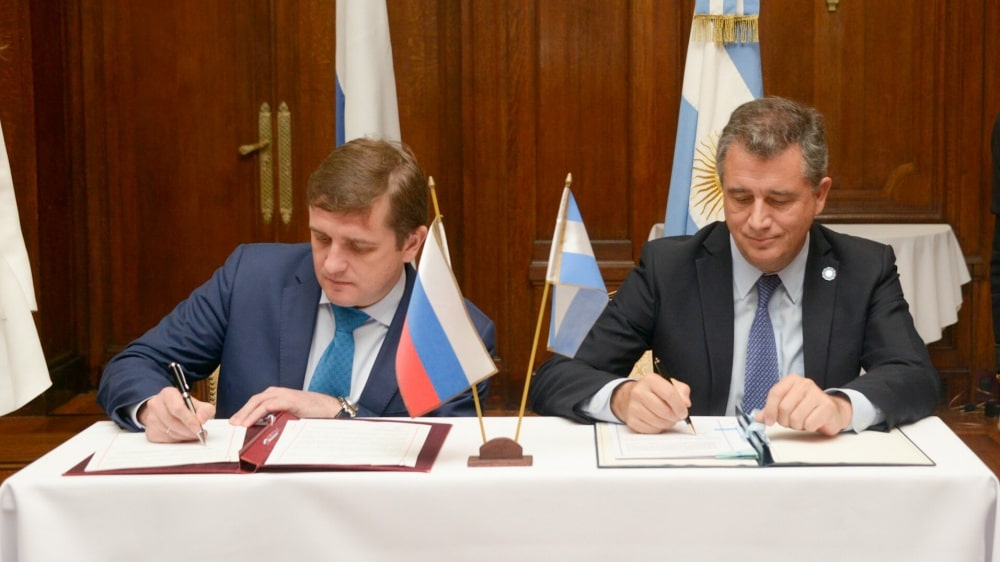 Argentina y Rusia firman un convenio de cooperación de pesca
