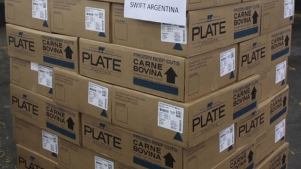 El frigorífico Swift exportará los primeros 500 kgs de carne argentina a Estados Unidos