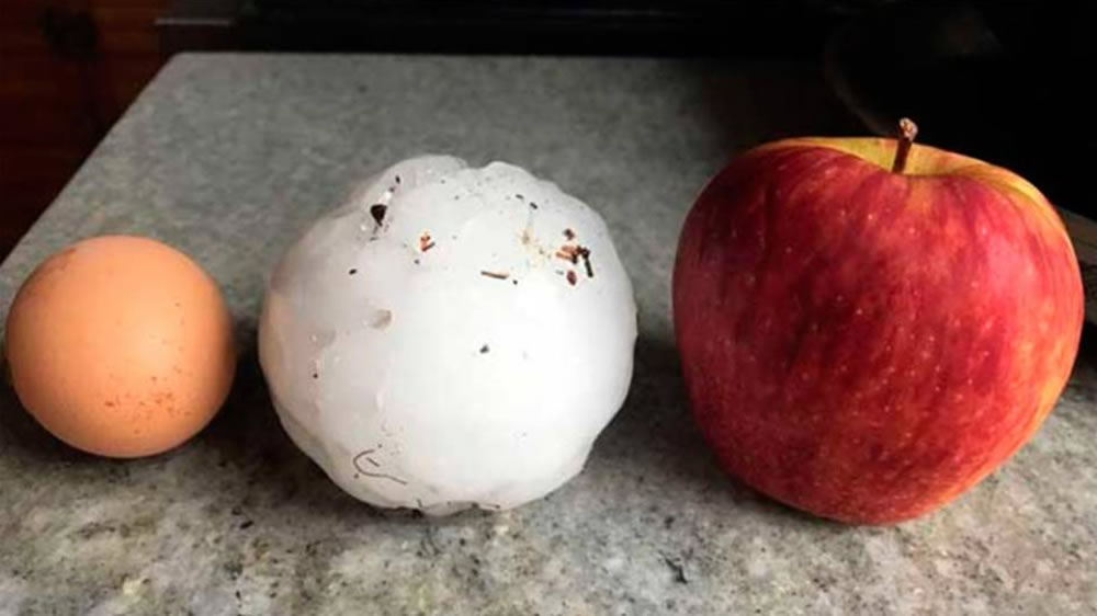 Granizo gigante y hasta un tornado: las tormentas impactan nuevamente en la campaña agrícola