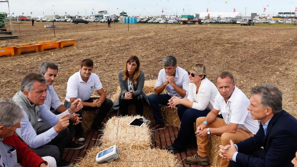 Las AgTech sedujeron a Macri con las innovaciones del agro