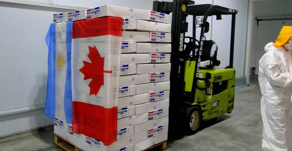 Por primera vez, una empresa entrerriana exportó alitas de pollo a Canadá
