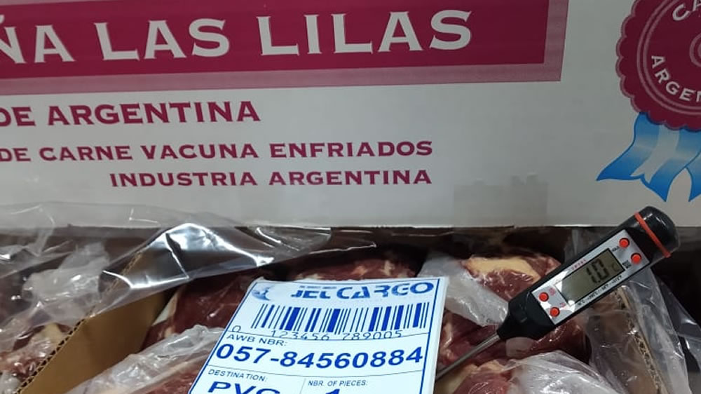 Argentina exportó a China por primera vez carne vacuna enfriada
