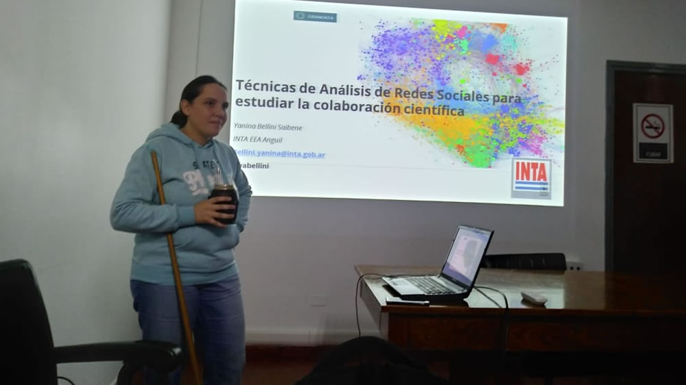 Seminario INTA Anguil: Técnicas de Análisis de Redes Sociales para estudiar la colaboración científica