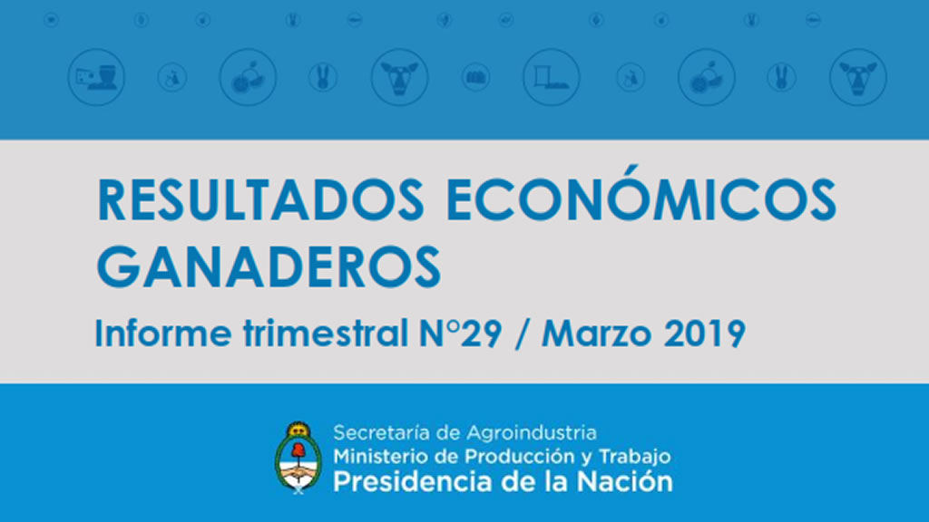 Resultados Económicos Ganaderos – Boletín Nº 29 Marzo 2019