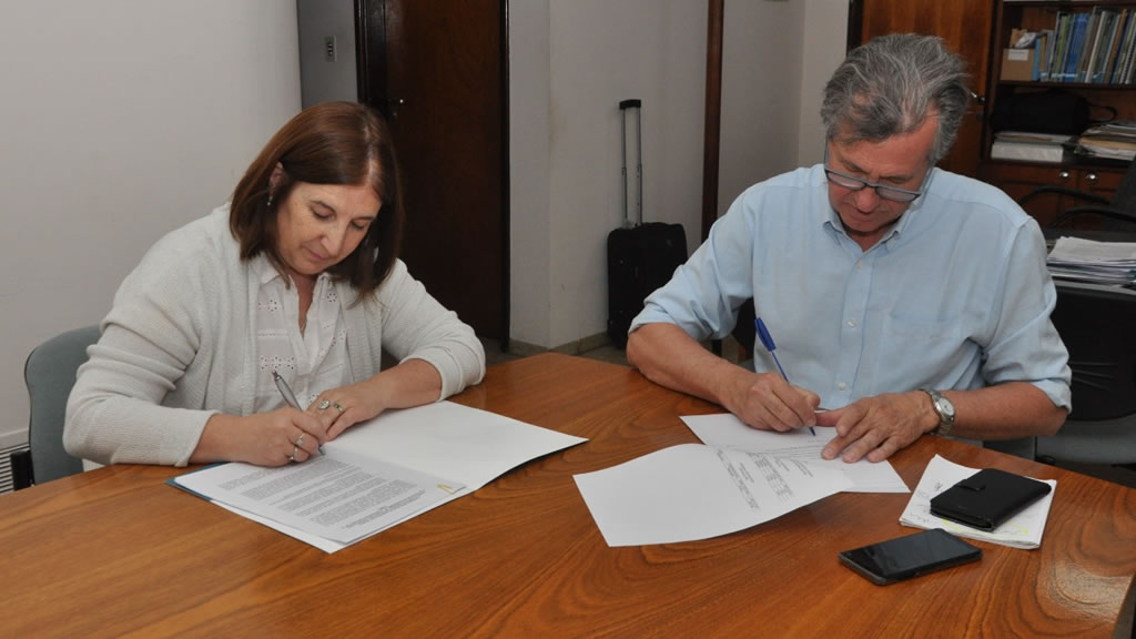 Se firmó un convenio de colaboración con la Facultad de Agronomía