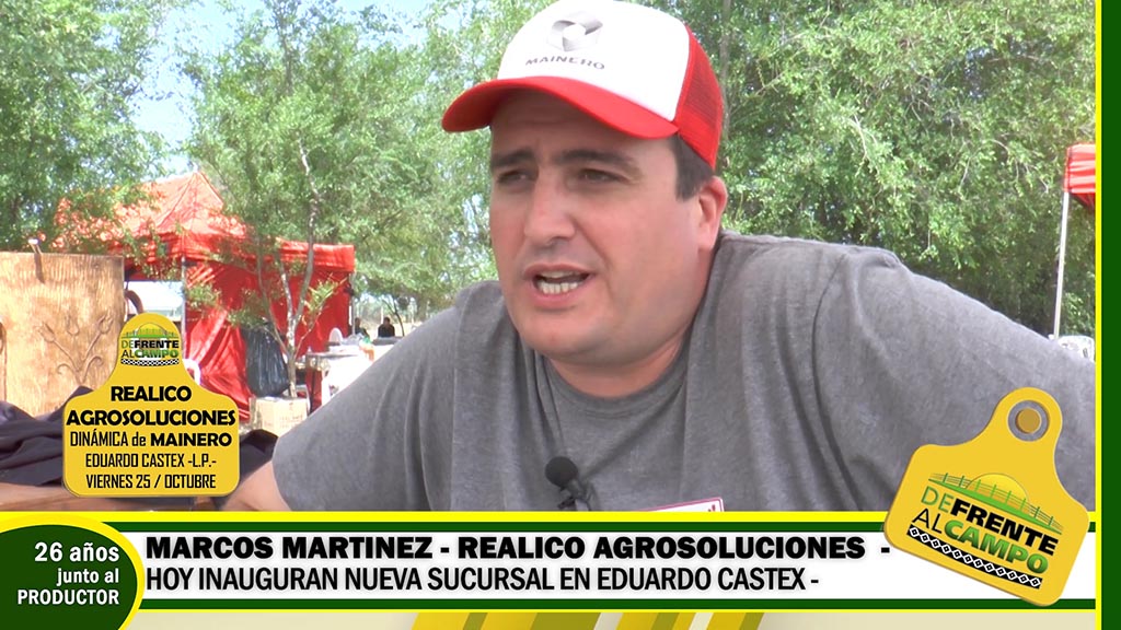 Entrevista: Marcos Martínez de Realicó AgroSoluciones
