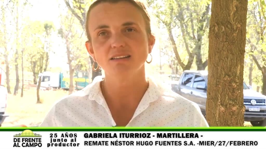 Entrevista a la M.P. Gabriela Iturrioz – Miércoles 27 Febrero – General Acha – La Pampa