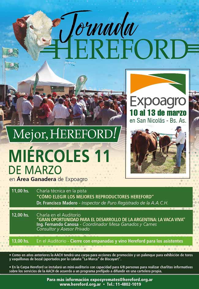Expoagro: Hereford estará presente