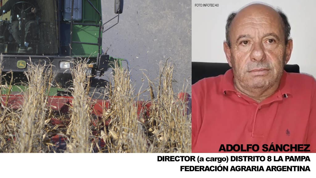 Entrevista: Adolfo Sánchez -Postura de Federación Agraria ante el paro comercial -Distrito 8 La Pampa de FAA-
