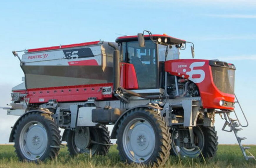 Fertec lanzó comercialmente las fertilizadoras de la nueva Serie 6