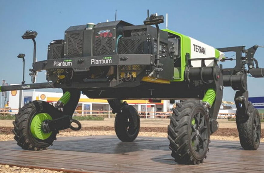 Plantium presentó el robot agrícola Terran