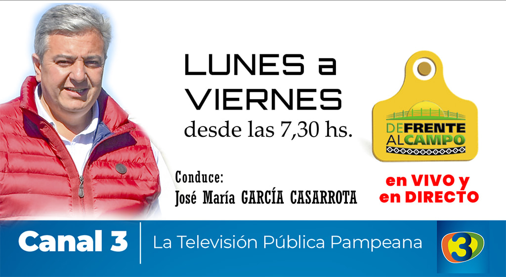 De Frente al Campo en Vivo por Canal 3 desde el Lunes 4