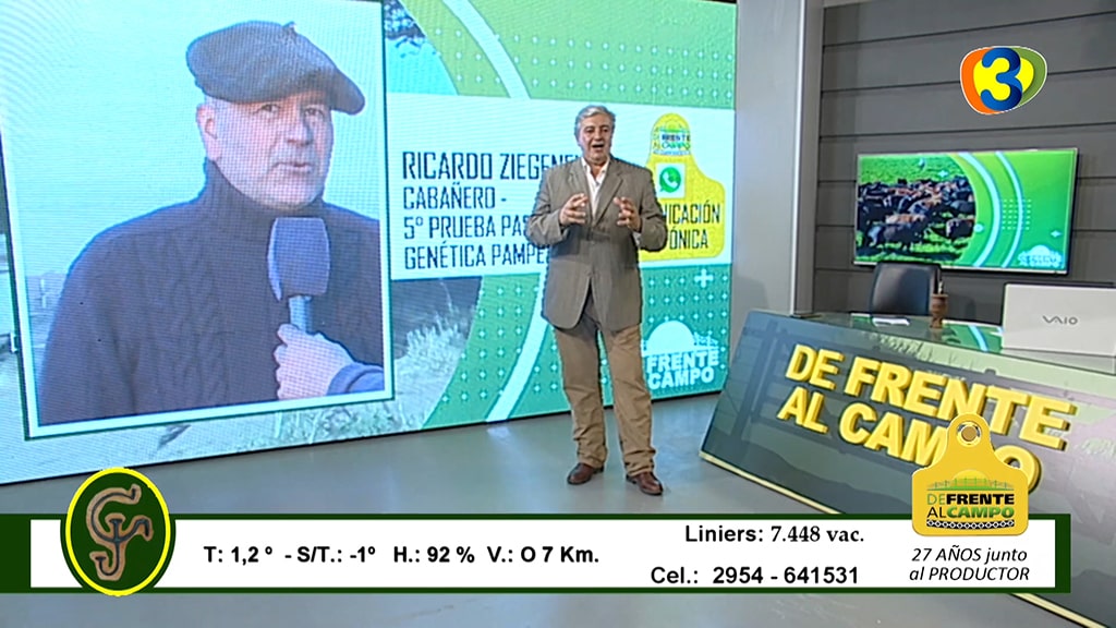 Entrevista: Ricardo Ziegenfhus -Mié. / 6 / Mayo –