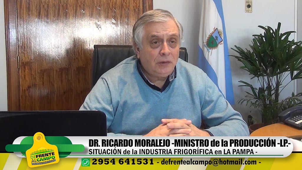 Producción: El Ministro Moralejo describió la situación de los Frigoríficos Pampeanos