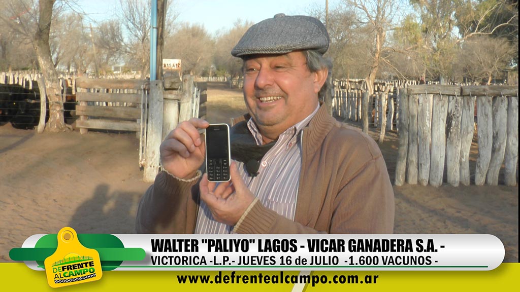 Entrevista: Walter Lagos dialogó con De Frente al Campo