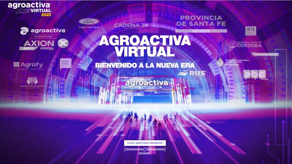 Comienza Agroactiva virtual con diversas opciones para el mundo del agro