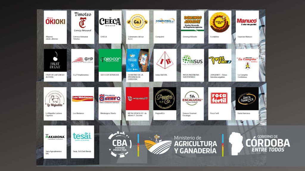 El gobierno de Córdoba, junto a 25 pymes, presentes en Agroactiva Virtual