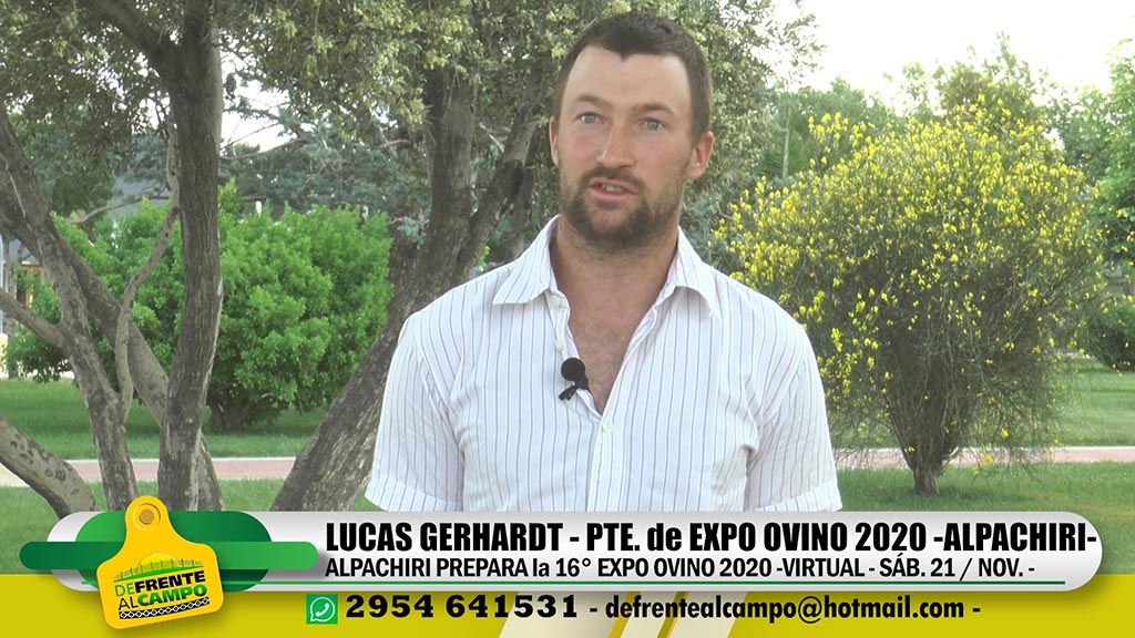 Entrevista: Lucas Gerhardt -Pte. de Expo Ovino – Sábado 21 / Noviembre –