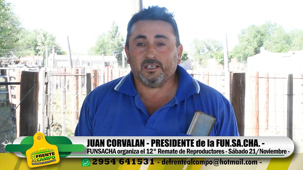 Entrevista. Juan Corvalan – Pte. de FUNSACHA –