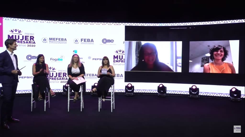 Rosana Nardi fue premiada como la Mujer Empresaria Bonaerense 2020 en la categoría innovación