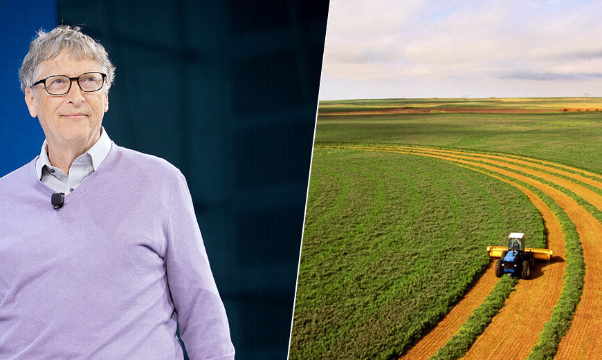 Bill Gates se convierte en el mayor propietario de tierras agrícolas en EEUU