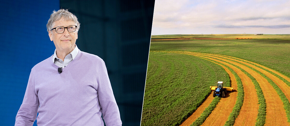 Bill Gates se convierte en el mayor propietario de tierras agrícolas en EEUU