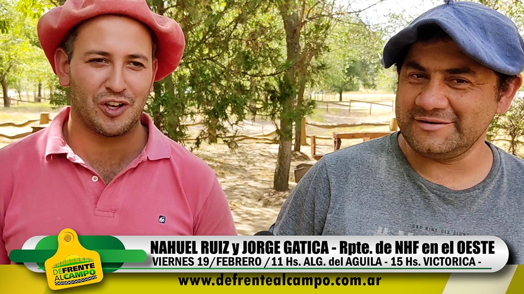 Entrevista: Nahuel Ruiz – Jorge Gatica representantes de NHF en el Oeste pampeano.